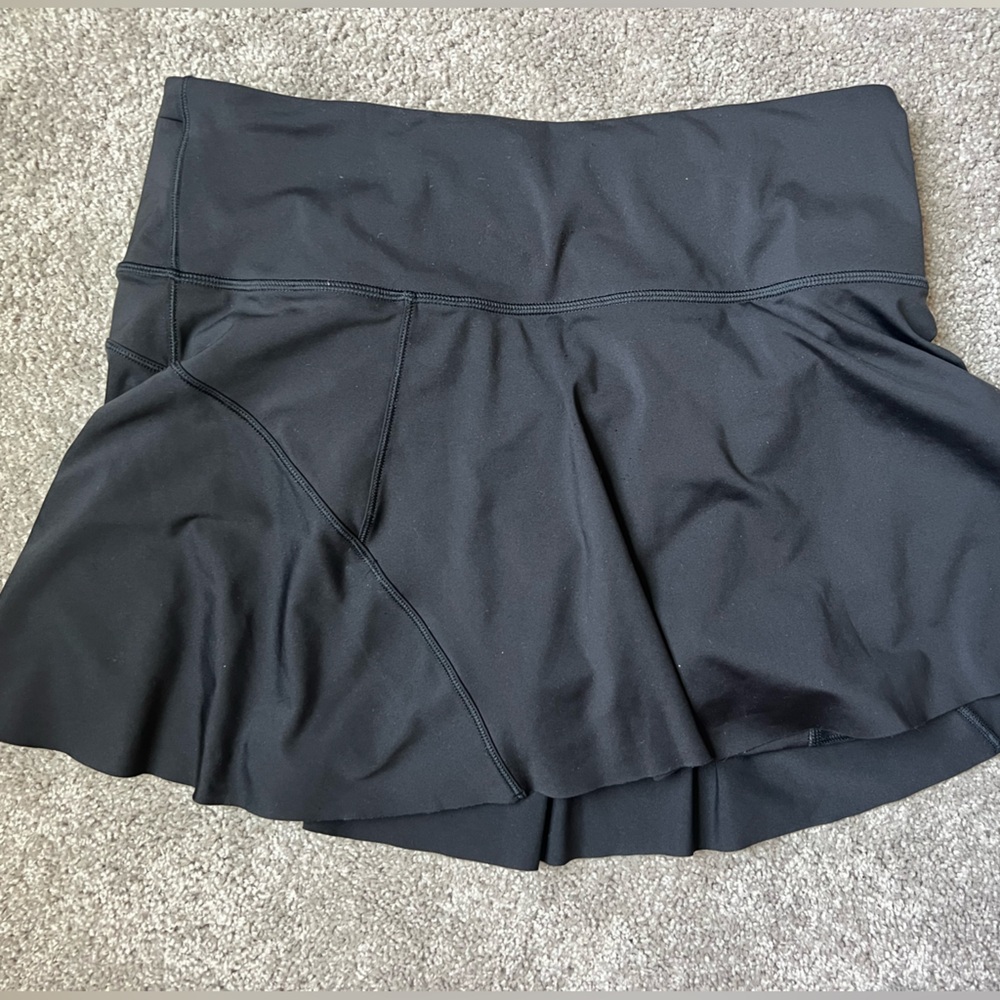 Athleta Ace Tennis Skort 13.5”, solid black M